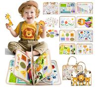 Sumtoco Busy Board, Juguetes Montessori 3 Años, Libros Niños 2 Años, Montessori 2 Años, Libros Montessori, Juegos Educativos Niños 3 Años, Busy Book, Regalos para NiñAs Cumpleaños