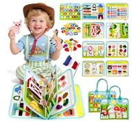 Sumtoco Francés Busy Board, Animales Granja Busy Board, Juguetes Niños 1 Año, Juguetes Montessori 2 Años, Montessori 1 Año, Juegos Educativos Niños 2 Años