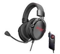 Sumvision Psyc SERAPH 7.1 - Auriculares para juegos de sonido envolvente de 3.5 mm USB auxiliar integrado amplificador de tarjeta de sonido para PC, Mac, laptop, tablet, smartphone, Nintendo PS4, PS5,