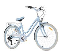 sun baby Heart Bike Silver Moon Bicicleta niña 20" - Azul Claro