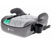SUN BABY LITTLENEST PRO - Elevador Coche ISOFIX 125-150 cm, i-Size R129, Portavasos, Asiento Acolchado Infantil - Gris