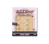 Sun&Beam Nails Adhesive Tabs 25 Sheets for Press On False Nail Gel Glue Double Sided Stickers Waterproof Transparent Strong Sticky (25 Sheets/600 Pcs) (for foot 25 sheets (600 pcs))