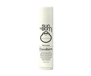 Sun Bum Coco Balm - Bálsamo labial hidratante y libre de silicona, fabricado con aloe vera y aceite de coco, piña colada, 4,25 g