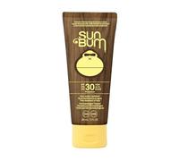 Sun Bum Loción corporal original SPF 30 - Protección solar de banda ancha con vitamina E, vegana, según la ley 104 de Hawái, sin oxibenzona ni oxinoxiato, tamaño de viaje, 88 ml