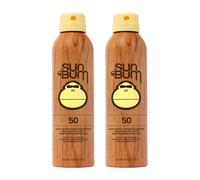 Sun Bum Original SPF 50 Sunspreen Body Spray | Bloque solar hidratante de amplio espectro con vitamina E | Hawaii 104 Compa para la Ley (Ocinoxato y