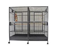 Sun Cages - Jaula Grande para Pajaros | Jaula Pajaros Grande Ideal para Grandes Loros y Reproducción de Especies | Medidas 200 x 200 x 100 cm | Peso 156 Kg