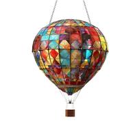 Sun Catchers Indoor Window,Window Sun Catchers | Flat Acrylic Hot Air Balloon Lantern Decoration for Car Garden Easter Birthday Outdoor Bathroom Christmas Door Summer Home