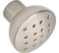 Sun Chain Pomo para muebles Pharis Ø 28 mm - Pomo para armario profundidad 24 mm - Pomo para muebles, zinc fundido a presión niquelado mate