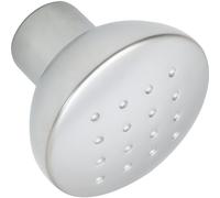 Sun Chain Pomo para muebles Pharis Ø 33 mm - Pomo para armario profundidad 27 mm - Pomo para muebles, zinc fundido a presión cromado mate