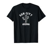Sun City - Arizona/Diseño de Cactus del Desierto - Sun City, AZ Camiseta