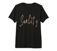 Sun City Arizona Diseño Elegante Vintage Camiseta Premium