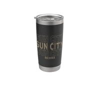 Sun City Arizona vintage Vaso térmico de acero inoxidable de doble pared