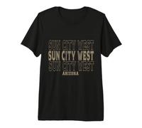 Sun City Vintage del Oeste de Arizona Camiseta Premium