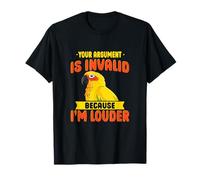 Sun Conure Parrot Joke Funny Bird Lover Tropical Loro Camiseta