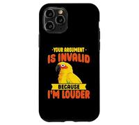 Sun Conure Parrot Joke Funny Bird Lover Tropical Loro Carcasa para iPhone 11 Pro