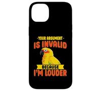 Sun Conure Parrot Joke Funny Bird Lover Tropical Loro Carcasa para iPhone 14 Plus