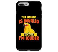 Sun Conure Parrot Joke Funny Bird Lover Tropical Loro Carcasa para iPhone 7 Plus/8 Plus
