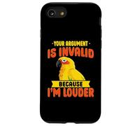 Sun Conure Parrot Joke Funny Bird Lover Tropical Loro Carcasa para iPhone SE (2020) / 7 / 8