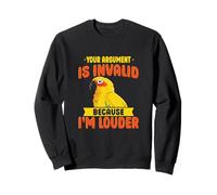 Sun Conure Parrot Joke Funny Bird Lover Tropical Loro Sudadera