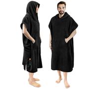 SUN CUBE Poncho de Surf Bata Cambiante con Capucha Traje de Neopreno de Microfibra Gruesa de Secado rpido Toalla Cambiante para Surfear Playa Na