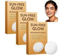 Sun-Free Glow Micro Needle Patch,Self Tanning Patches, Tans Without Sun, Natural Ingredients, Enhancing Natural Skin Tone for All Skin Type (3 unidades)