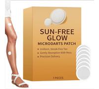 Sun Free Glow Parche de Microagujas 7 Piezas Autobronceador Sin Rayas