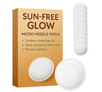 Sun Free Glow Patches, 2026 New Advanced Sun Free Glow Micro-Needle Patch Tanning, Natural Tanning Patches for Women and Men, 7Pcs/box (1box)
