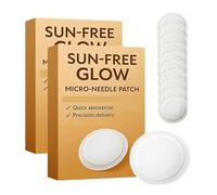 Sun Free Glow Patches, 2026 New Advanced Sun Free Glow Micro-Needle Patch Tanning, Natural Tanning Patches for Women and Men, 7Pcs/box (2box)