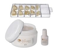 Sun Garden Nails Gel UV Base Gel 30 ml + 100 Tipbox + 7 g Tipkleber