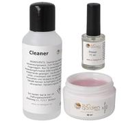 Sun Garden Nails Juego de uñas con gel de fibra de vidrio, 30 ml, gel UV