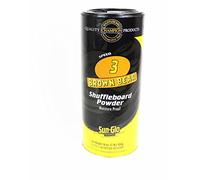 Sun-Glo Speed 3 (cera de oso marrón) polvo de mesa de tejo, lata de 16 onzas