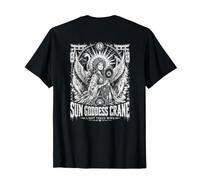 Sun Goddess Crane Light Toma Wing Mystic Fantasy Camiseta