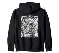 Sun Goddess Crane Light Toma Wing Mystic Fantasy Sudadera con Capucha
