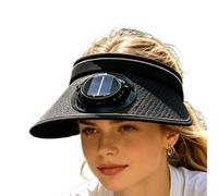 Sun Hat with Fan | Meen Women Rechargeable Wiide Brim | Beach Hat with Solar Fans | for Outdoor Fisshing Camping Cycling Travel Beach Pool Picnic Summer Vacation Holidays