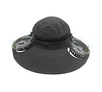 Sun Hat - with Fan Waterproof 3-Mode Visor, Summer Sun Protection Hats | Women Men UV Protection Safari Hat For Men Dad Camping Outdoor Hiking Fishing Gardening Beach Daily Travel