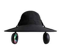 Sun Hat with Fan - Waterproof Portable Cooling Cap, Sun Protection Cap for Outdoor Camping, Breezy Shade with Built In Fan, Outdoor Gear, Cooling Headwear for Men Women and Fishing Travel