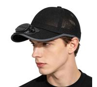 Sun Hat with Fan - Wide Brim Moisture-Wicking Fashion | Sun Hat with Solar Powered Fan For Summer Beach Travel Garden School Cycling Mother Girlfriend Teens Adults
