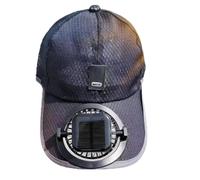 Sun Hat With Solar Fan - Wide Brim Outdoor Digital Headwear | USB Rechargeable Cooling Baseball Cap For Summer | UV Protection Sport Hat For Women Men Beach Travel Running Camping Sports Gardening, Ad