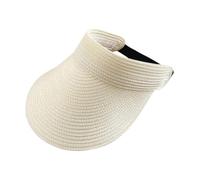 Sun Hats For Women | UV Block Straw Headgear | Wide Brim Ponytail Hat