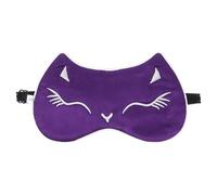 Sun Kea Bonita máscara de ojos de rana dormida cubierta de ojo para turnos de trabajo siesta vendada para niños niñas y mujeres, Talla única, Púrpura