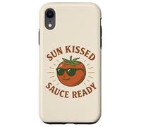 Sun Kissed Sauce Ready Funny Tomate Gafas de sol Carcasa para iPhone XR