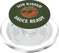 Sun Kissed Sauce Ready Funny Tomate Gafas de sol PopSockets PopGrip para MagSafe