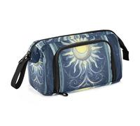 Sun Moon Tarot - Estuches de gran capacidad con ranura y cremallera para mujeres, imprescindibles para la escuela