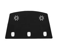 Sun Pad Flannel Interior Heat Insulation Sun Shade Mat for from 2017 to 2023 and from 2021 to 2023 Blocks Sun Heat Protects Dashboard Reduces Fits Perfectly Easy to Install (Black)