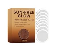 Sun Patch Bronzing Set, Self Tanning Body Patch, Sunless Natural Tan Supplies, Skin Bronzing Care Patches with Indoor Outdoor Beauty Tan for Home Travel Beach Pool 2.7x0.5in