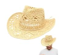 Sun Protection Feature: Hollow straw workmanship promotes air circulation,