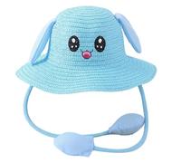 Sun Protection Kids Cap - 360-Degree All-Round Shade Hat with Playful Ears, Summer Cartoon Headwear | Breathable Lightweight Fabric, Outdoor Fun Accessory, Beach and Park Asential, Travel Friendly