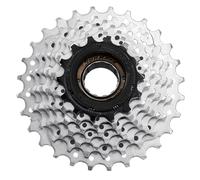 SUN RACE MFM20 6-Speed Freewheel 14-28T Zinc Cassettes, Adultos Unisex, Plateado, ESTANDAR