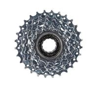 SUN RACE MFM20 6-Speed Freewheel 14-28T Zinc Cassettes, Adultos Unisex, Plateado, ESTANDAR