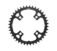 SUN RACE CRMX00 Narrow-WIDECHAINRING 32T. Alloy Black, BCD 96 Plato DE Bicicleta, Adultos Unisex, Negro, ESTANDAR